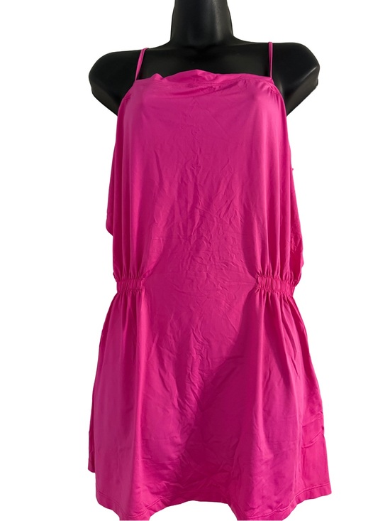 Anna Rachelle Other - Bright Fuchsia Spaghetti Strap Swim Top/Short Dress